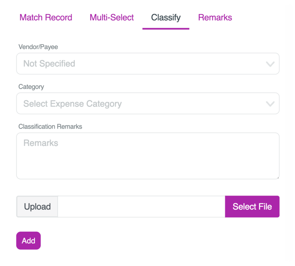 Bank Reconciliation with Officaid